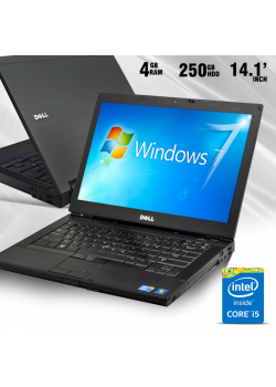  Dell Latitude E6410, Intel® Core™ i5-, 4GB Memory, 250 GB HDD, DVDRW, 14.1" HD LED, Windows 8, E6410
